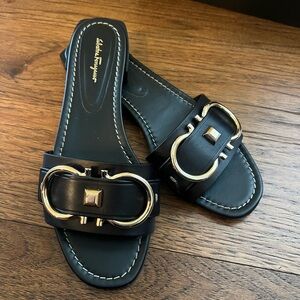 Ferragamo women Black Sandals